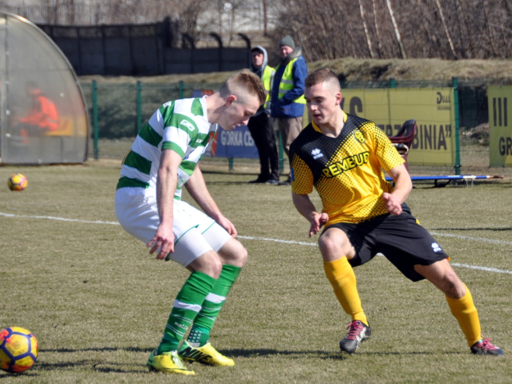 Mecz piłkarskiej III ligi: MKS Trzebinia - Orlęta Radzyń Podlaski - 24.03.2018 r.