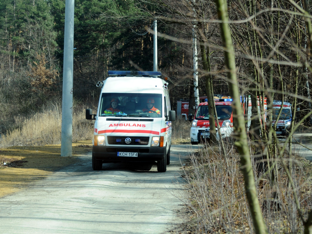Manewry strażackie na Szyjkach w Gromcu - 24.03.2018 r.
