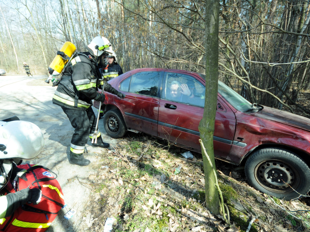 Manewry strażackie na Szyjkach w Gromcu - 24.03.2018 r.