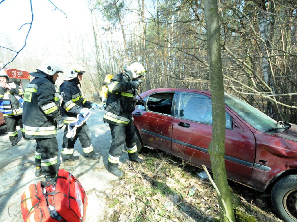 Manewry strażackie na Szyjkach w Gromcu - 24.03.2018 r.