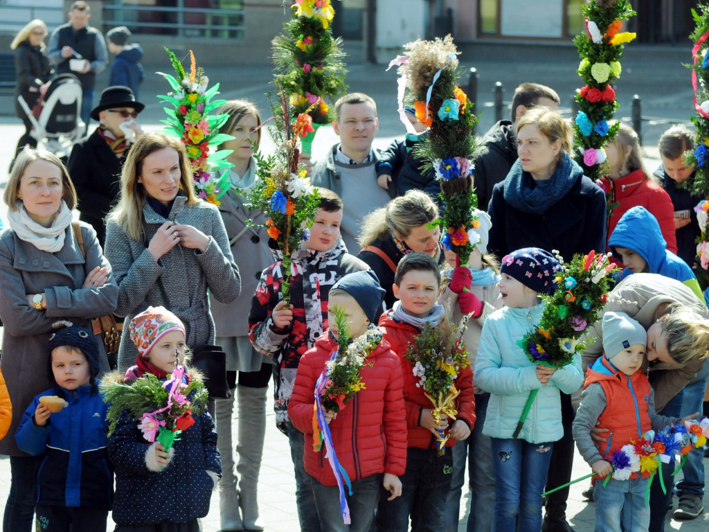 Palmy Wielkanocne na Rynku w Chrzanowie - 25.03.2018 r.