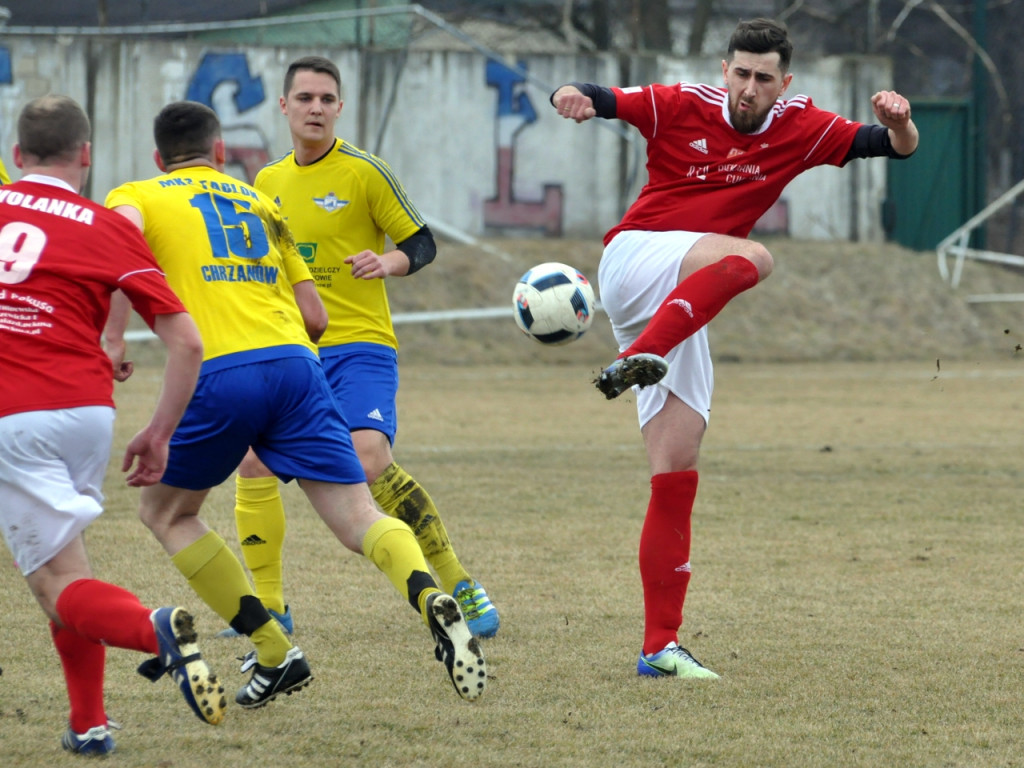 Mecz A-klasy Wolanka Wola Filipowska - Fablok Chrzanów - 31.03.2018 r.