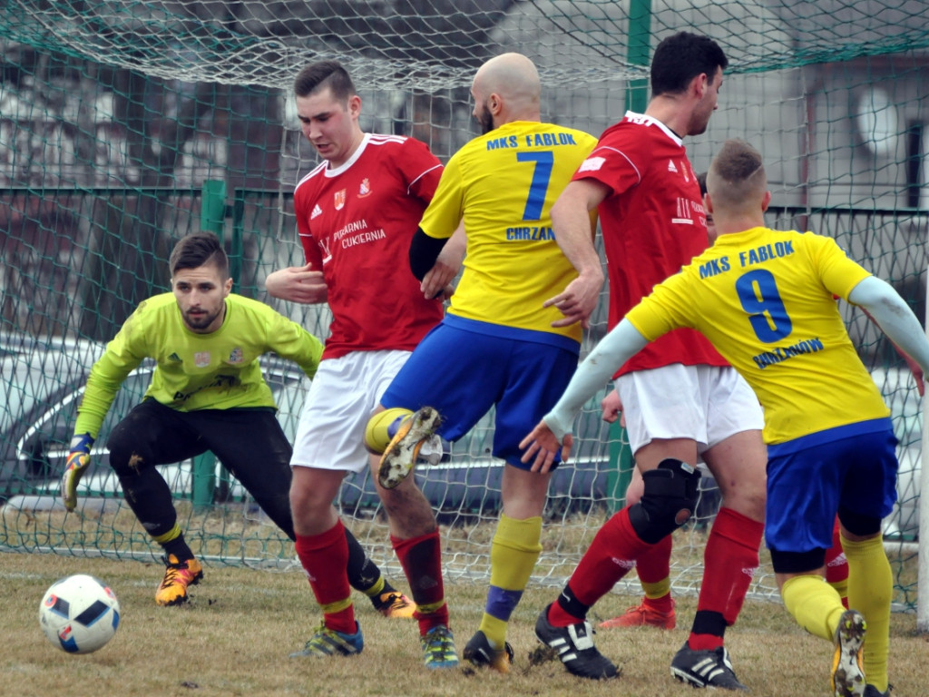 Mecz A-klasy Wolanka Wola Filipowska - Fablok Chrzanów - 31.03.2018 r.