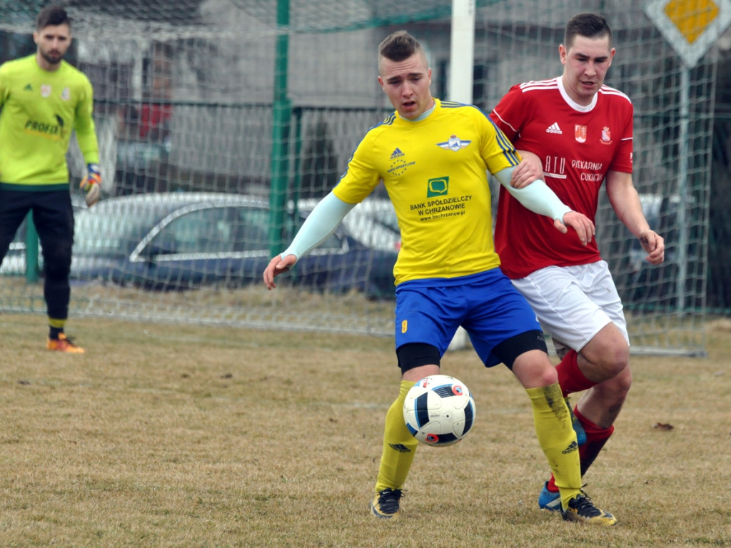 Mecz A-klasy Wolanka Wola Filipowska - Fablok Chrzanów - 31.03.2018 r.