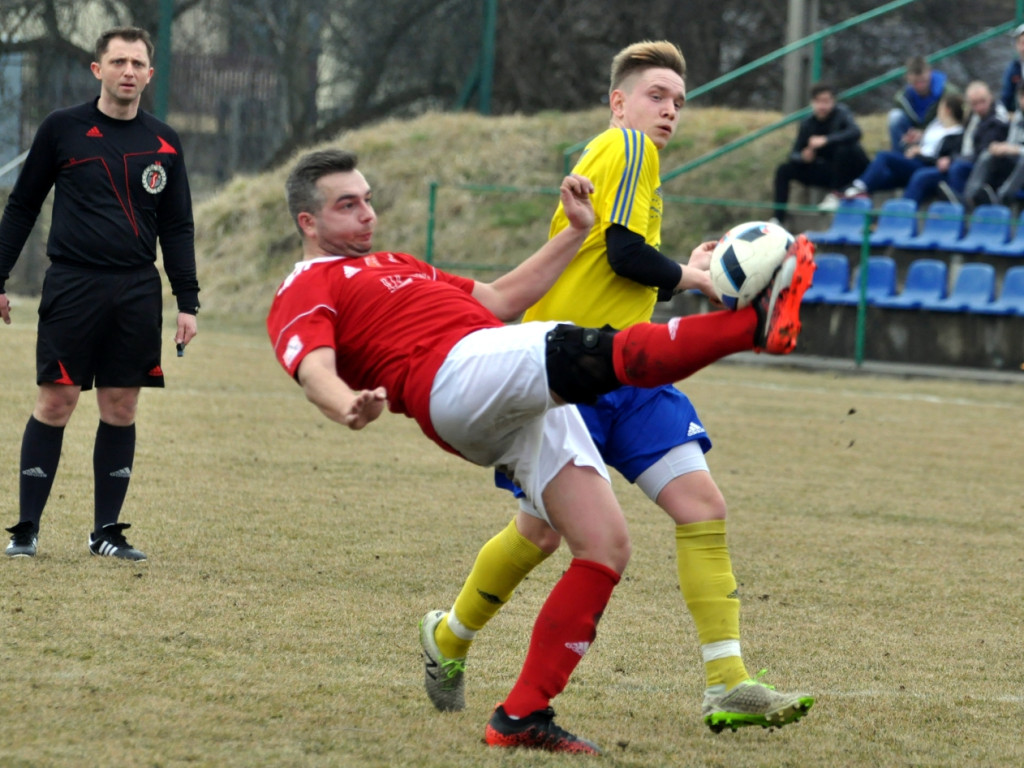 Mecz A-klasy Wolanka Wola Filipowska - Fablok Chrzanów - 31.03.2018 r.