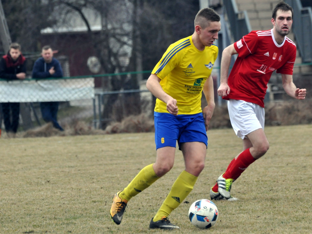 Mecz A-klasy Wolanka Wola Filipowska - Fablok Chrzanów - 31.03.2018 r.