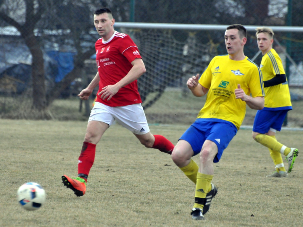 Mecz A-klasy Wolanka Wola Filipowska - Fablok Chrzanów - 31.03.2018 r.