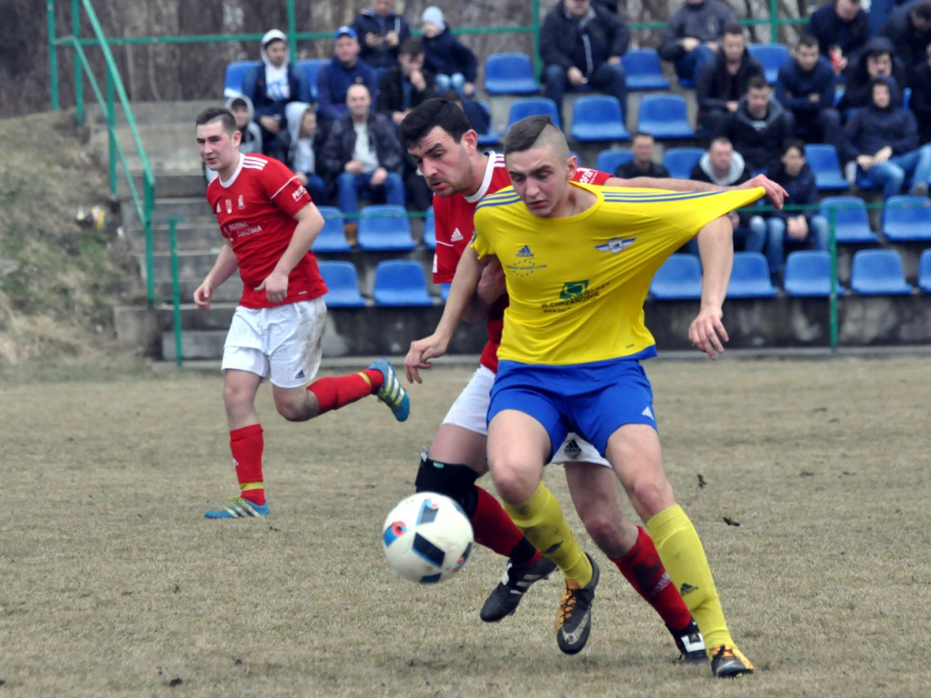 Mecz A-klasy Wolanka Wola Filipowska - Fablok Chrzanów - 31.03.2018 r.