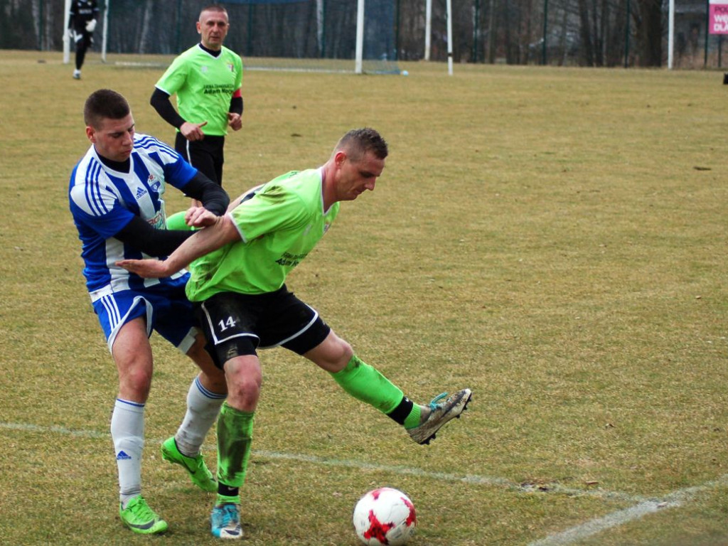 Mecz klasy okręgowej Żarki - Zatorzanka - 31.03.2018 r.