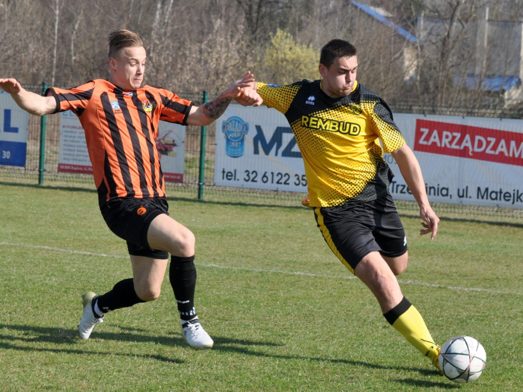 Mecz III ligi: MKS Trzebinia - KSZO Ostrowiec Świętokrzyski - 07.04.2018 r.