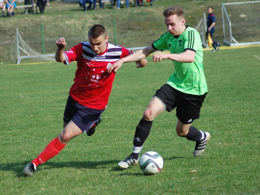 Mecz klasy okręgowej: Zagórzanka Zagórze - Dąb Paszkówka - 8.04.2018 r.