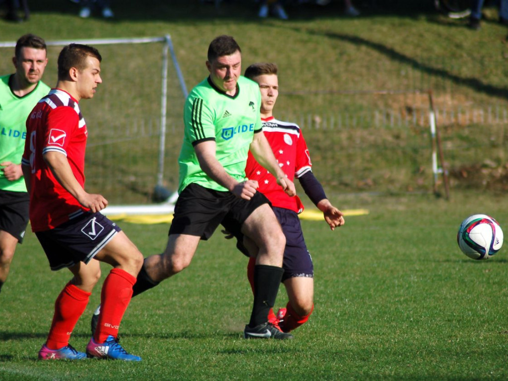 Mecz klasy okręgowej: Zagórzanka Zagórze - Dąb Paszkówka - 8.04.2018 r.