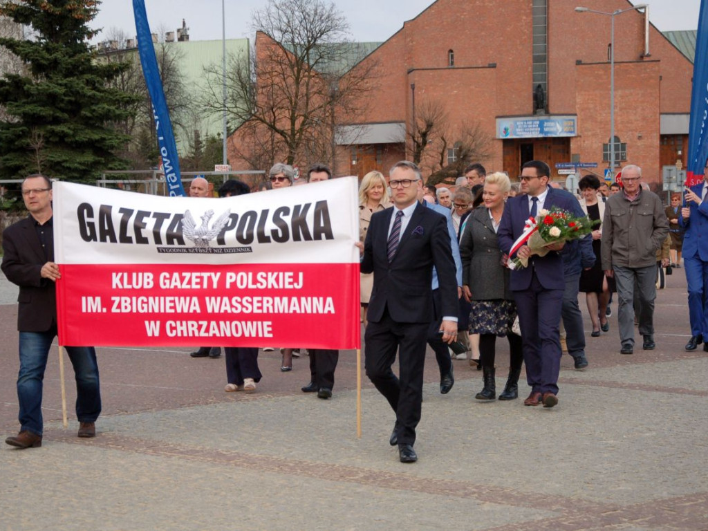 Rocznica katastrofy smoleńskiej w Chrzanowie - 10.04.2018 r.