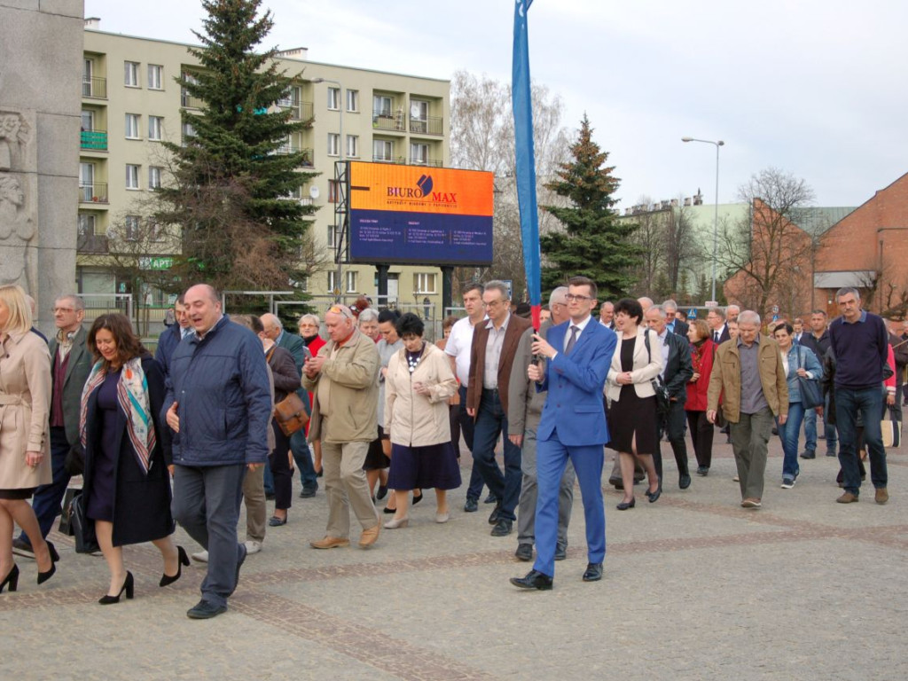 Rocznica katastrofy smoleńskiej w Chrzanowie - 10.04.2018 r.