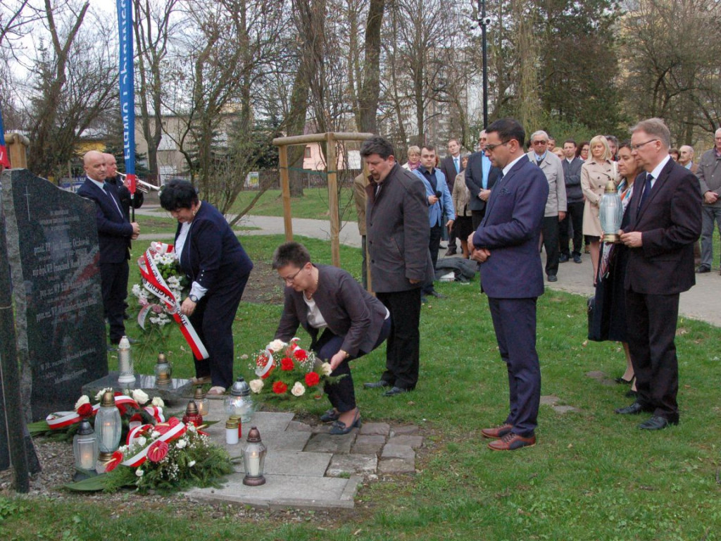 Rocznica katastrofy smoleńskiej w Chrzanowie - 10.04.2018 r.