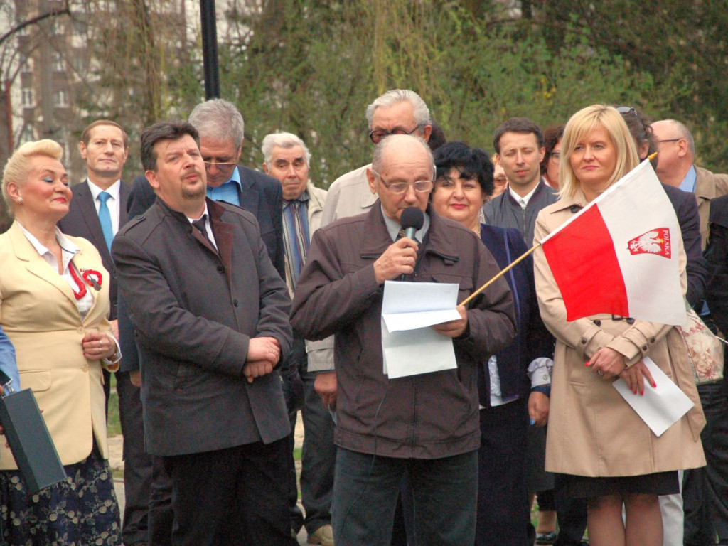 Rocznica katastrofy smoleńskiej w Chrzanowie - 10.04.2018 r.