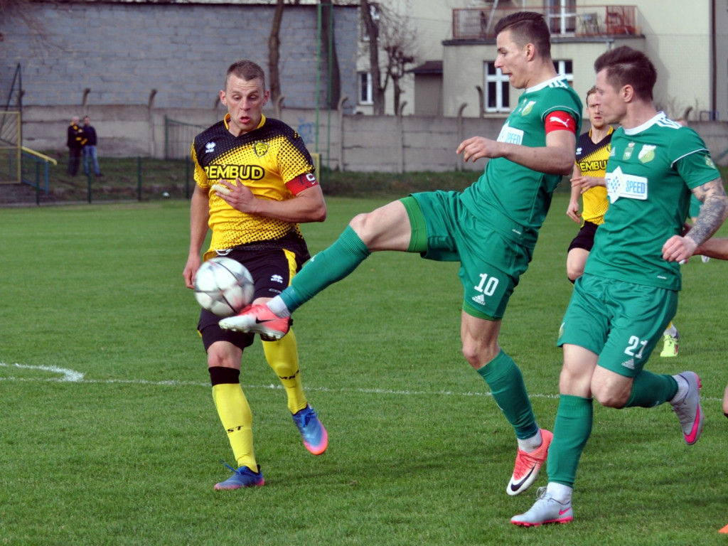Mecz III ligi: MKS Trzebinia - Chełmianka Chełm - 11.04.2018 r.