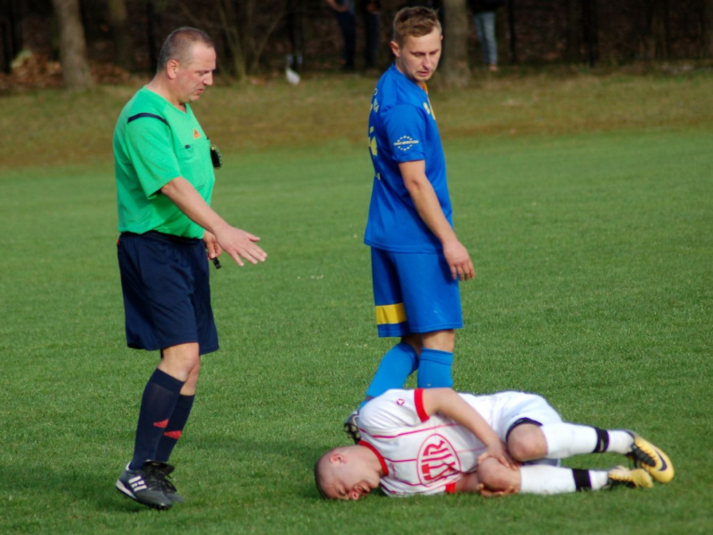 Mecz B-klasy Okleśnej z Regulicami - 15.04.2018 r.