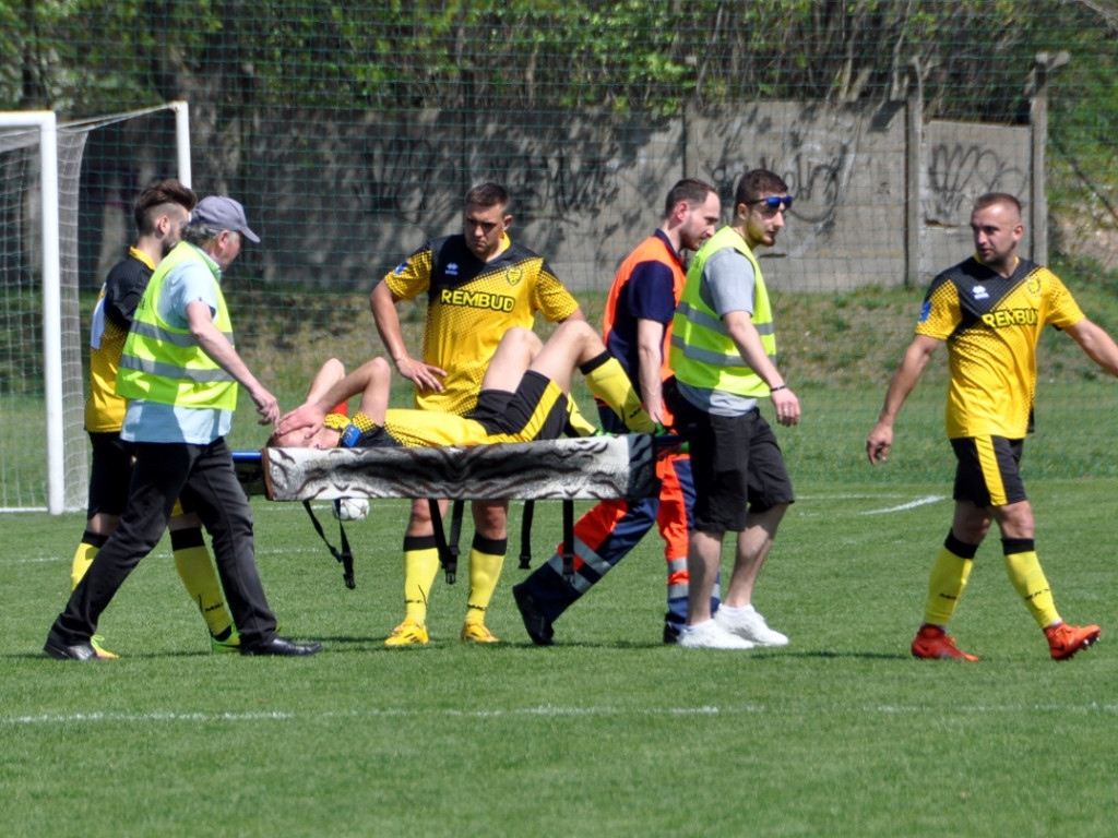 Mecz III ligi: MKS Trzebinia - Podlasie Biała Podlaska - 21.04.2018 r.