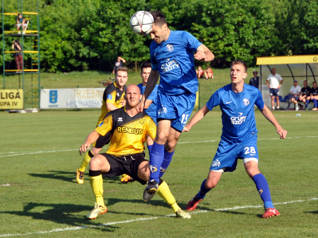 Mecz III ligi MKS Trzebinia - Unia Tarnów - 12.05.2018 r.