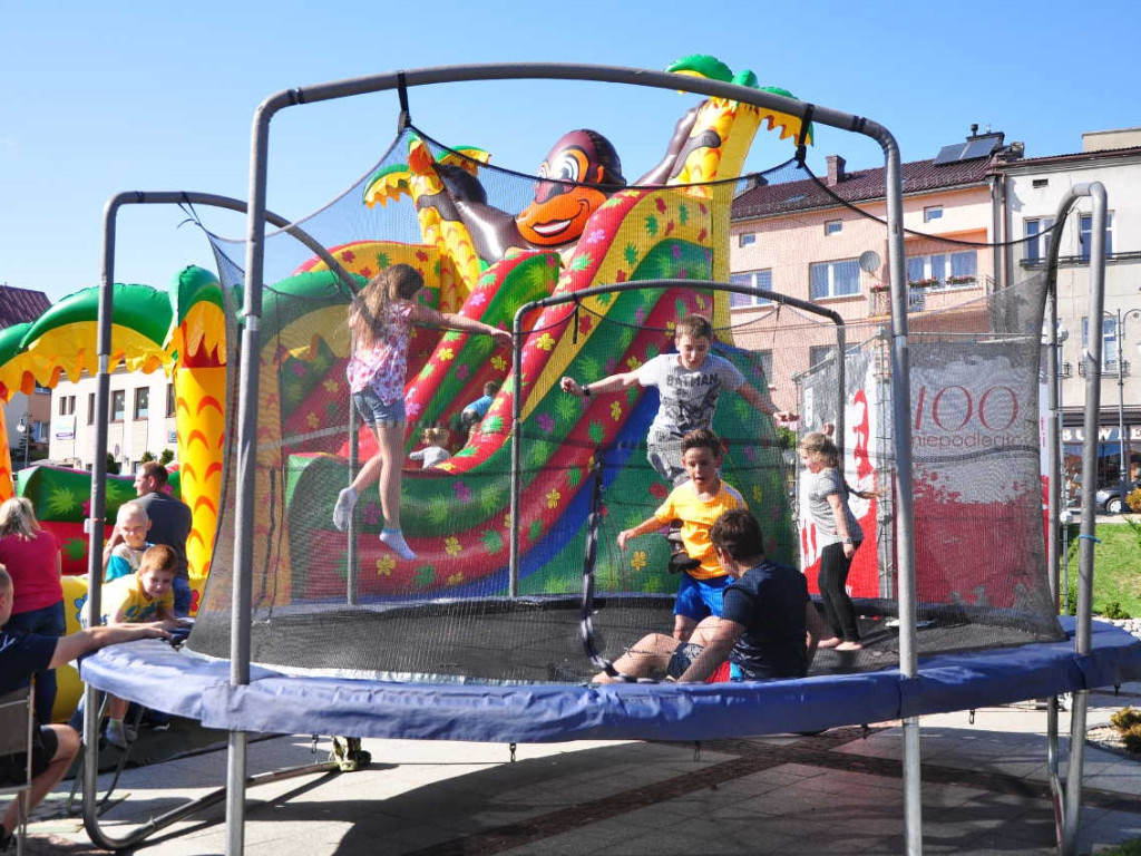 Piknik osiedla Centrum na Rynku w Trzebini