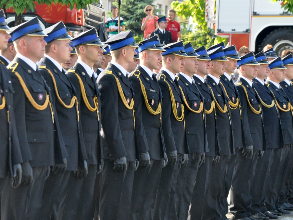 Piknik strażacki na Placu Słonecznym w Libiążu 25.05.2018 r.