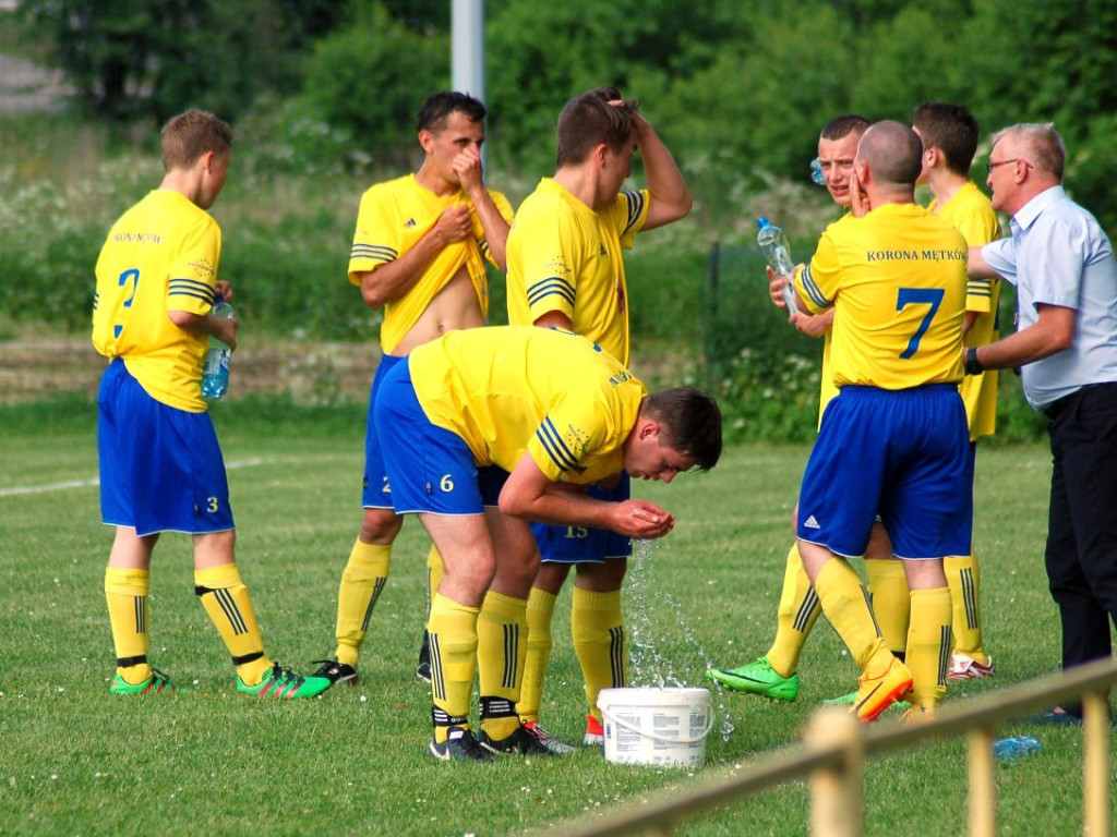 Mecz klasy B Korona Mętków - Tęcza Tenczynek - 27.05.2018 r.