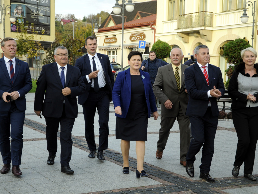 Wicepremier Beata Szydło w Trzebini - 7.11.2018