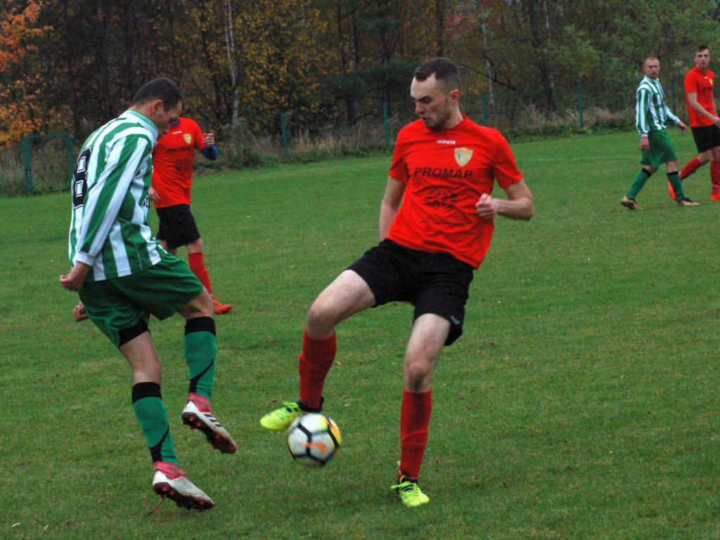 Mecz klasy B Ruch Młoszowa - Wisełka Rozkochów - 27.10.2018 r.