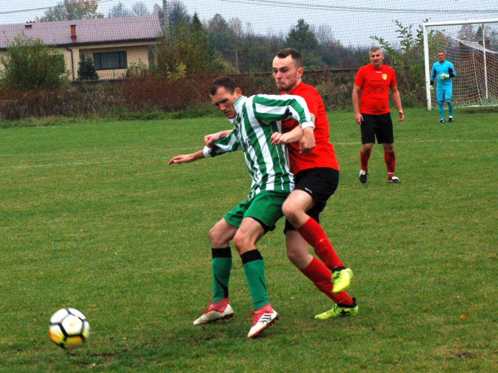 Mecz klasy B Ruch Młoszowa - Wisełka Rozkochów - 27.10.2018 r.
