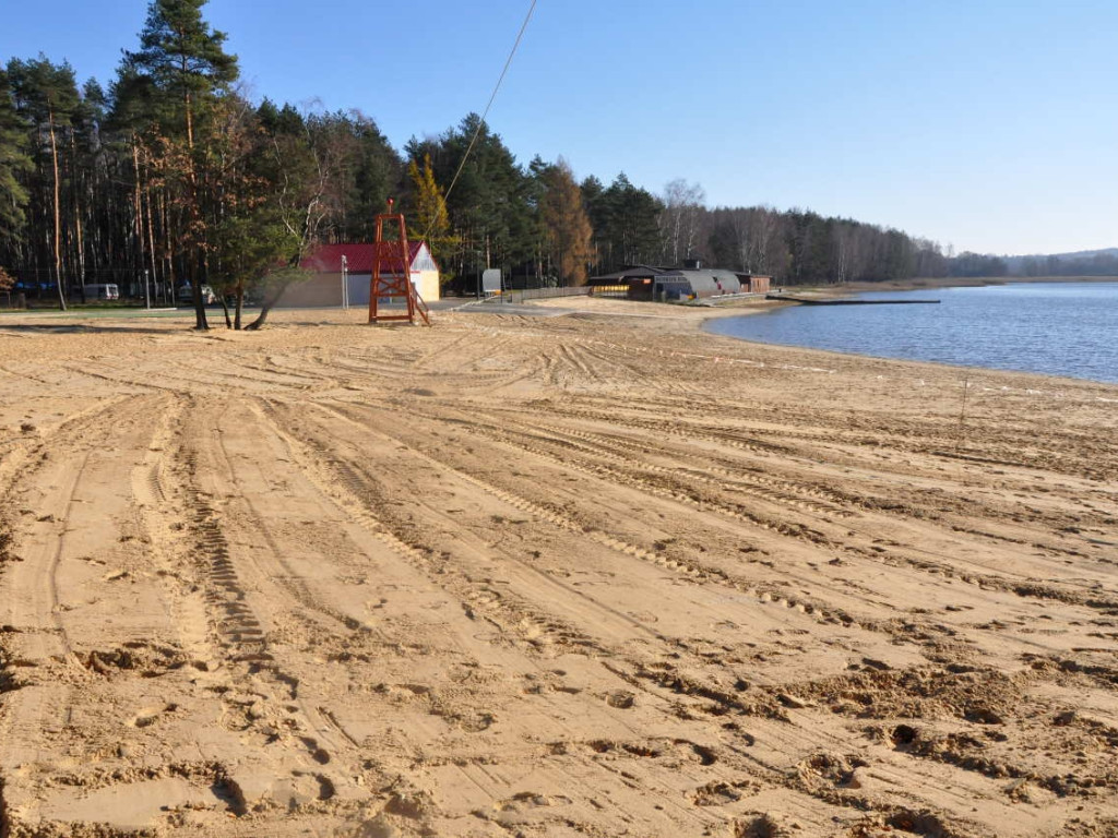 Zbiornik Chechło po przebudowie 18.11.2018r.