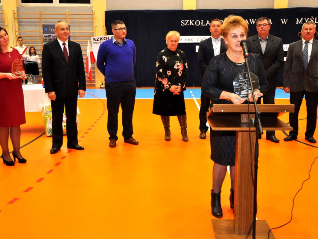 Uroczyste otwarcie sali gimnastycznej przy Szkole Podstawowej w Myślachowicach 23.11.2018