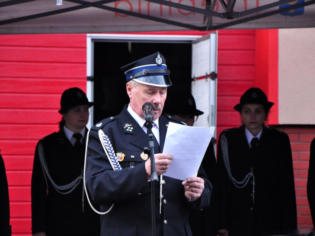 Uroczyste przekazanie wozu bojowego OSP w Myślachowicach 08.12.2018r.