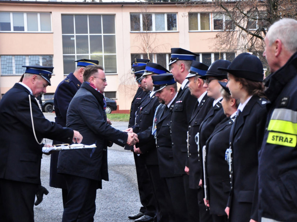 Uroczyste przekazanie wozu bojowego OSP w Myślachowicach 08.12.2018r.