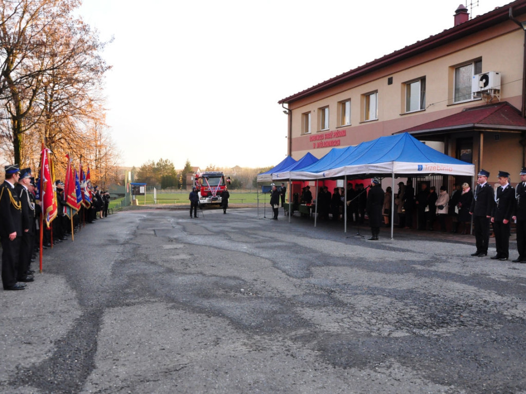 Uroczyste przekazanie wozu bojowego OSP w Myślachowicach 08.12.2018r.