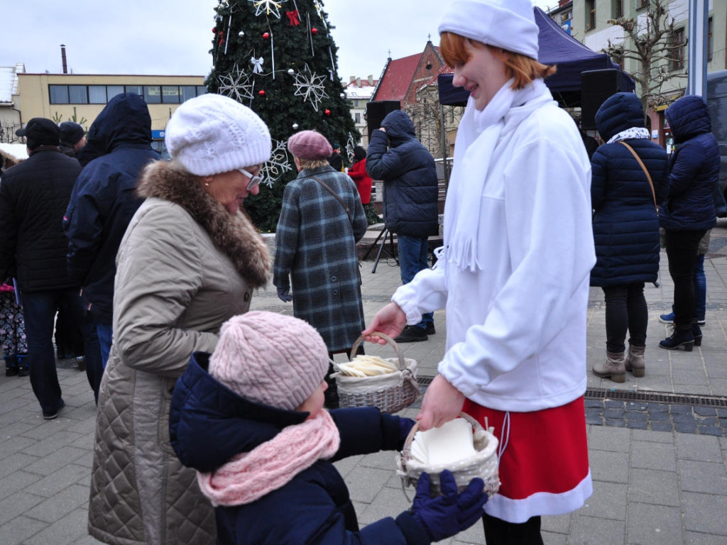 Spotkanie wigilijne na Rynku w Chrzanowie 15.12.2018r.