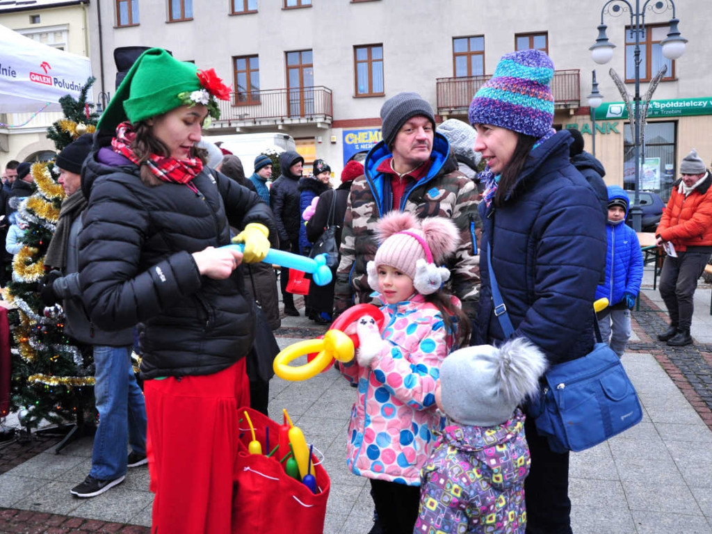 Wigilia na Rynku w Trzebini 15.12.2018r.