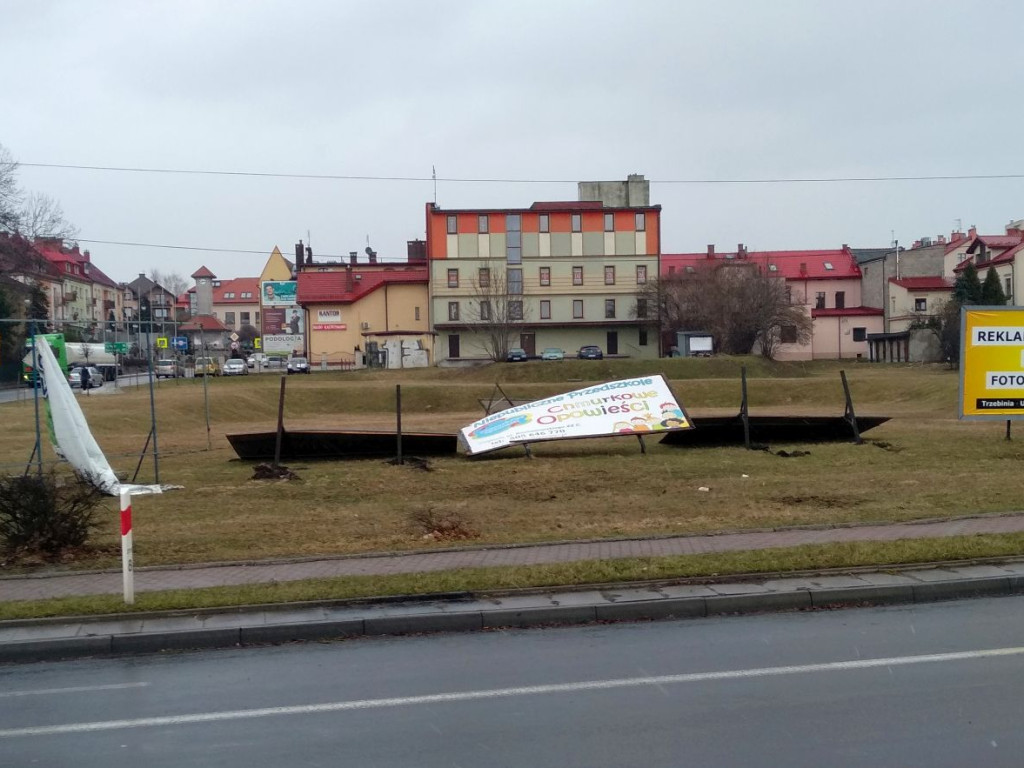 Usuwanie skutków wichury w powiecie chrzanowskim - 11.03.2019 r.