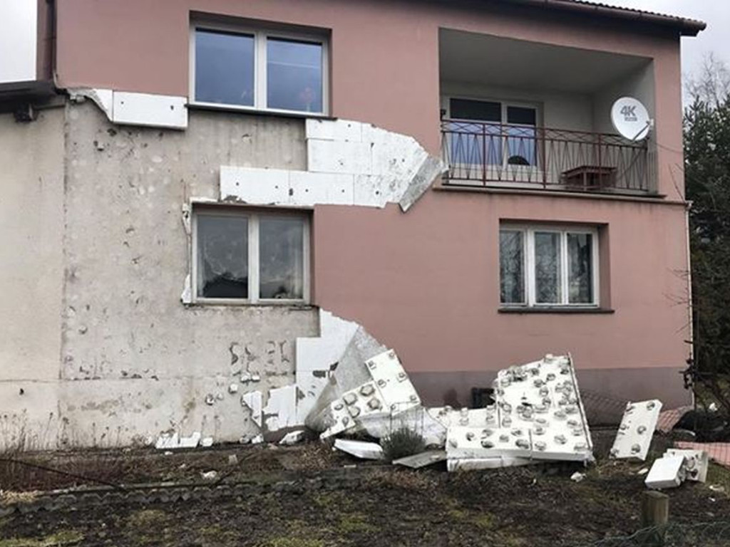 Usuwanie skutków wichury w powiecie chrzanowskim - 11.03.2019 r.