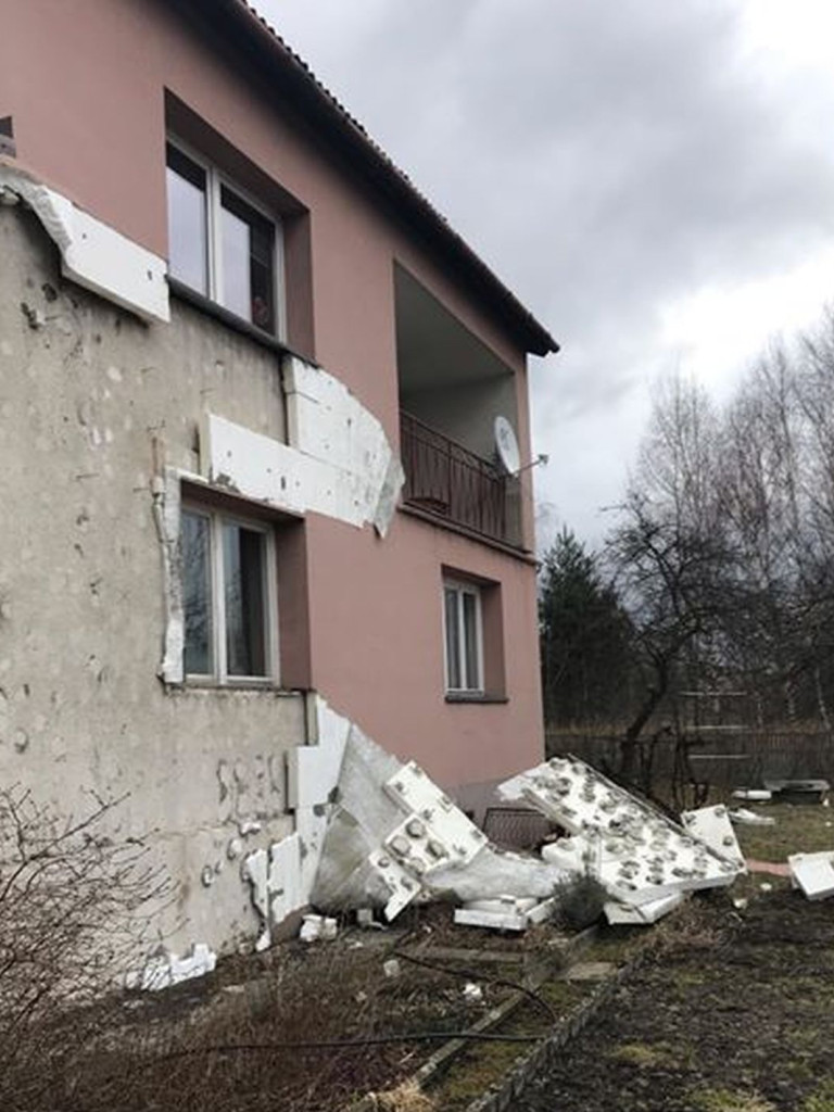 Usuwanie skutków wichury w powiecie chrzanowskim - 11.03.2019 r.