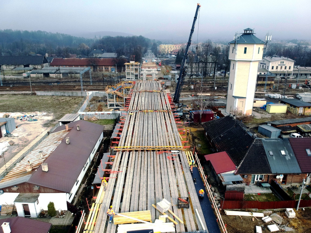 Powstają nowe wiadukty w Krzeszowicach i Trzebini 14.03.2019r.