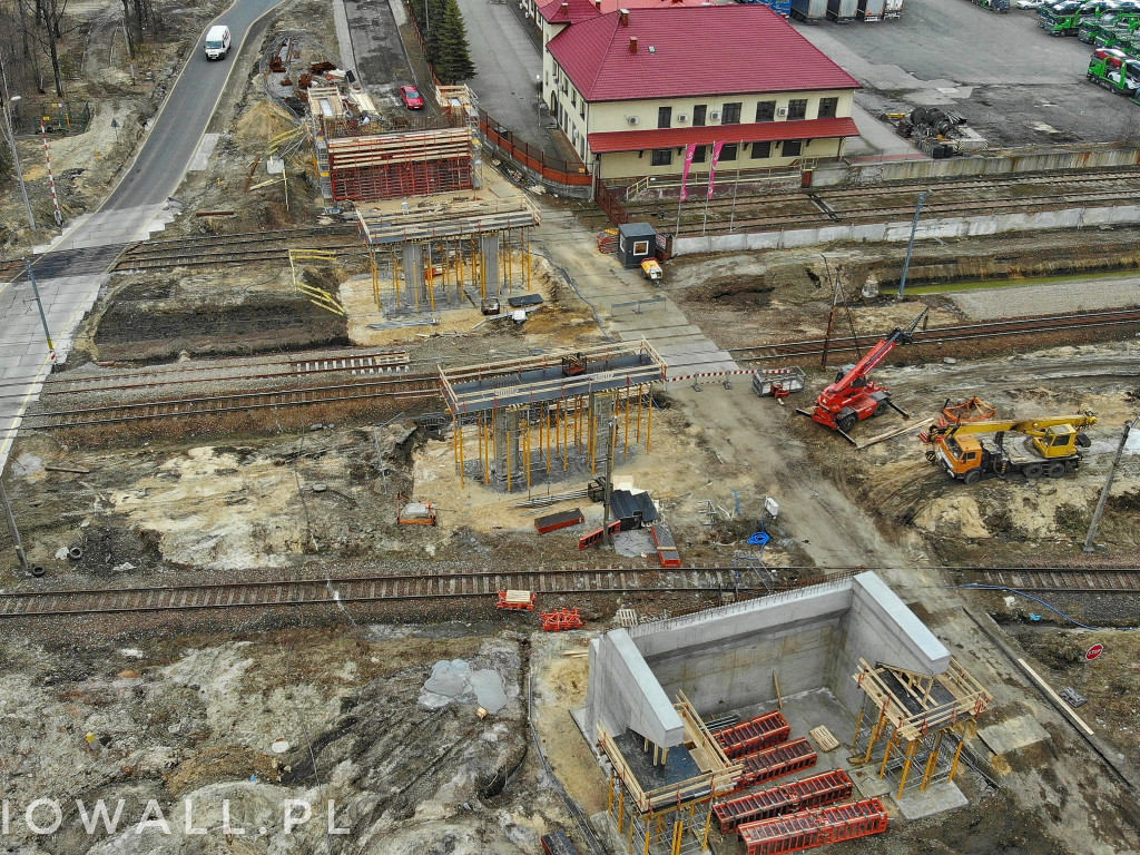 Powstają nowe wiadukty w Krzeszowicach i Trzebini 14.03.2019r.