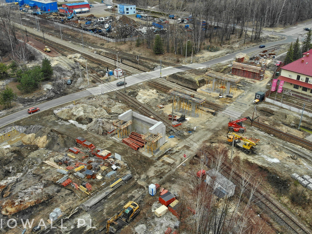 Powstają nowe wiadukty w Krzeszowicach i Trzebini 14.03.2019r.