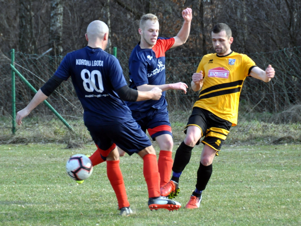 Mecz Błyskawica Myślachowice - Korona Lgota - 24.03.2019 r.