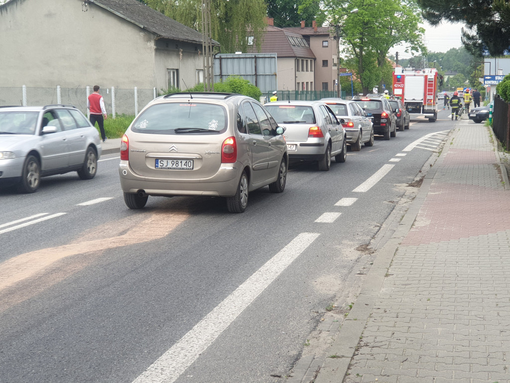 Wyciek na ulicy Oświęcimskiej - 1.06.2019 r.