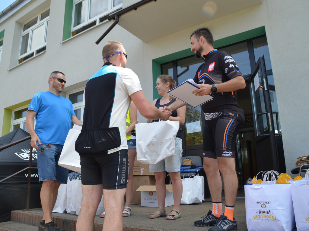 Rowerowy rajd z metą w Kościelcu