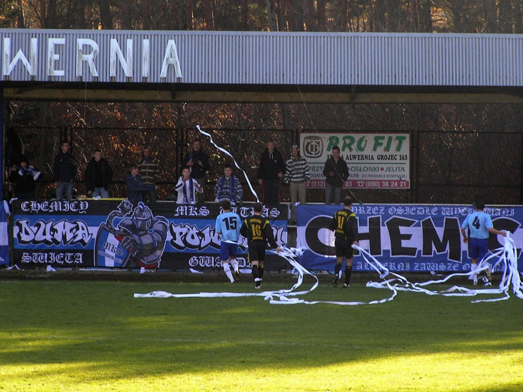 MKS Alwernia w trzeciej lidze w sezonie 2009/2010