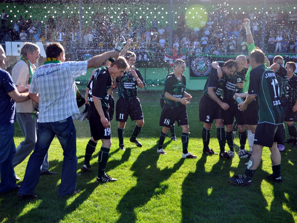 Janina Libiąż wygrywa z Popradem Muszyna i awansuje do trzeciej ligi - 27.06.2010 r.