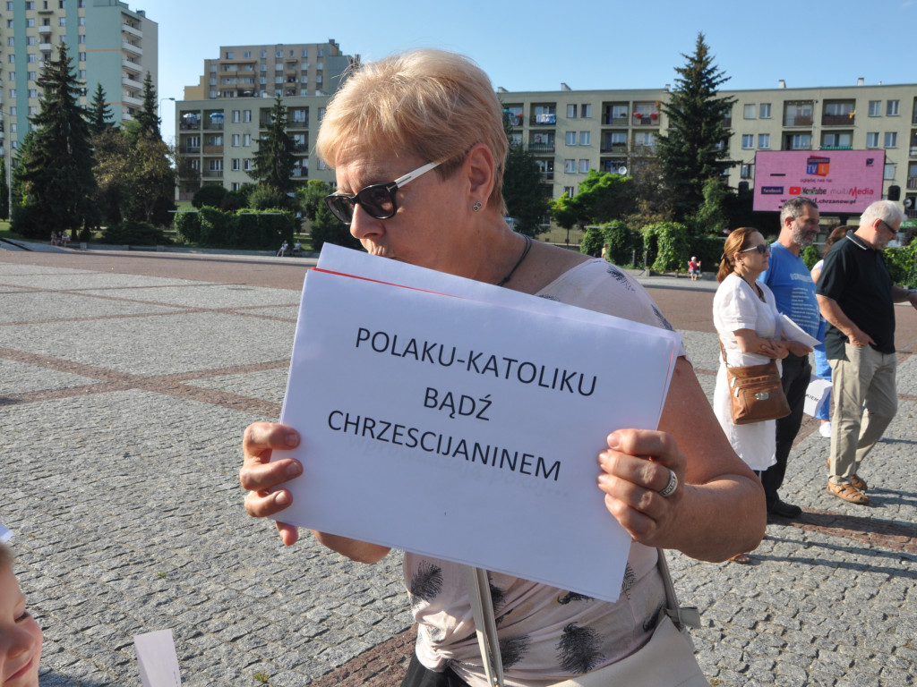 Manifestacja w Chrzanowie. Stop nienawiści - 26.07.2019 r.