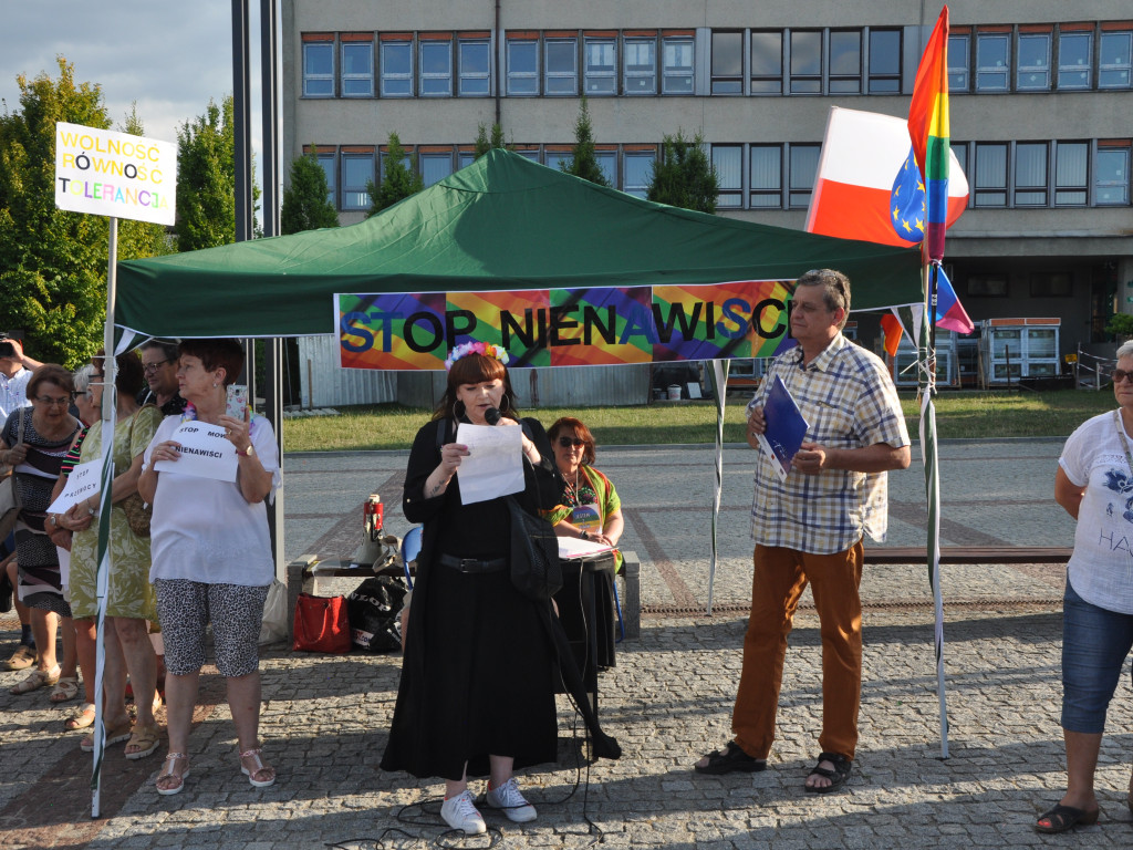 Manifestacja w Chrzanowie. Stop nienawiści - 26.07.2019 r.